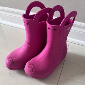 crocs kids boots size us1